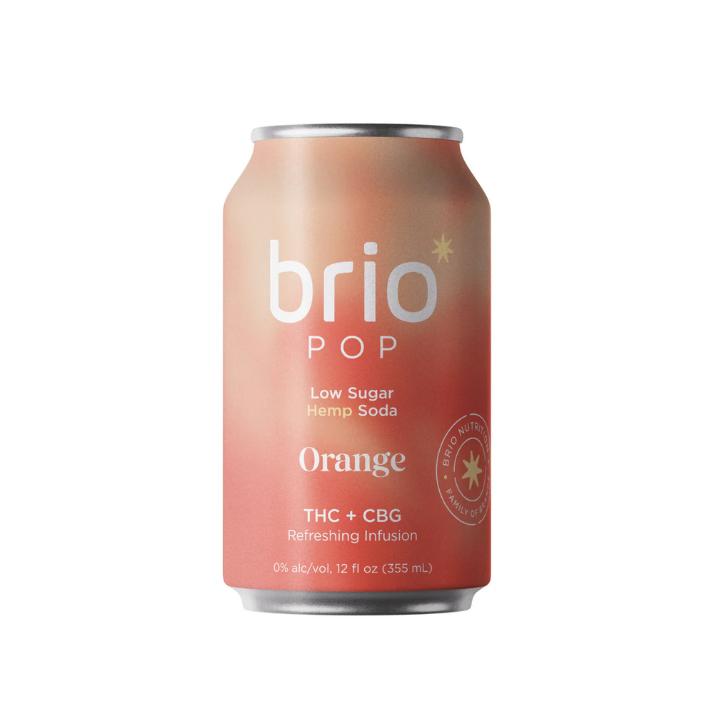 Brio POP - Orange THC+CBG 10mg Brio POP - Orange THC+CBG 10mg