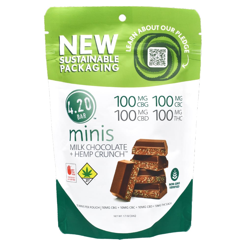 Milk Chocolate + Hemp Crunch 1:1:1:1