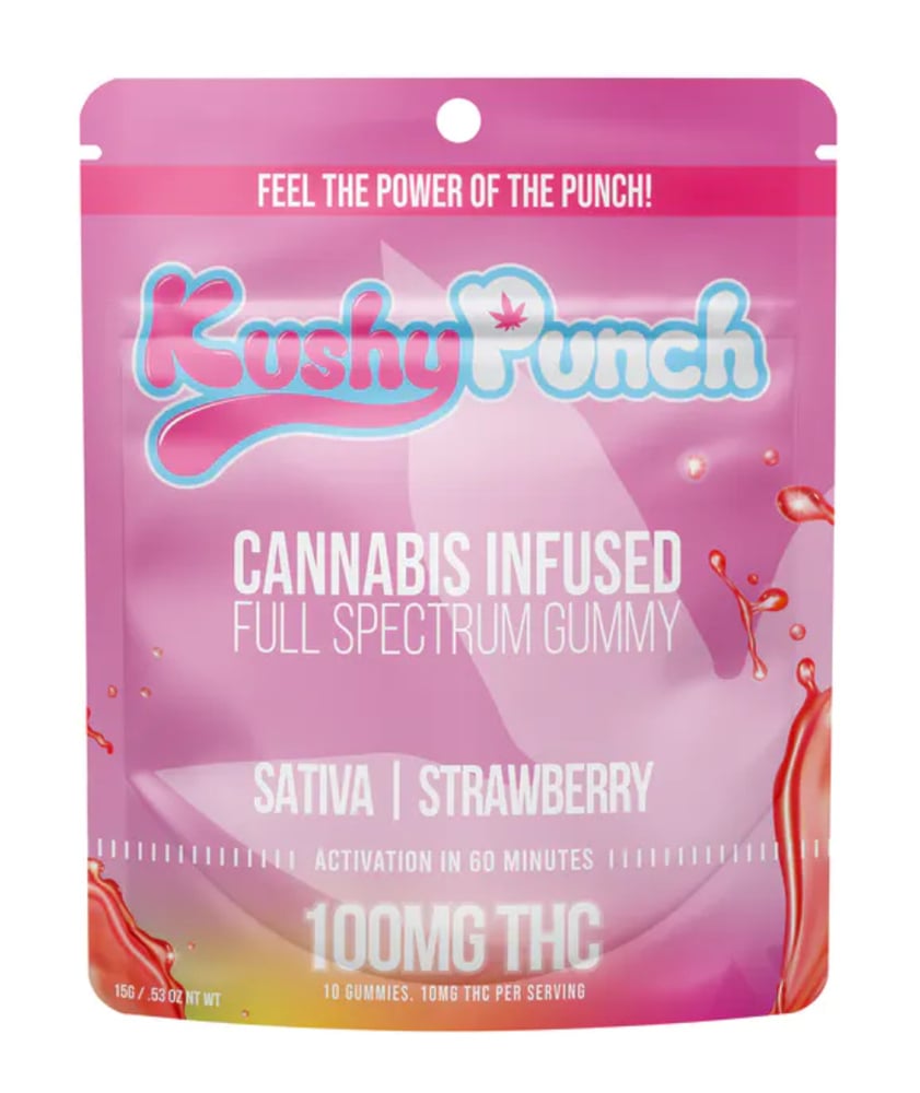 Strawberry - Sativa [10pk] (100mg)