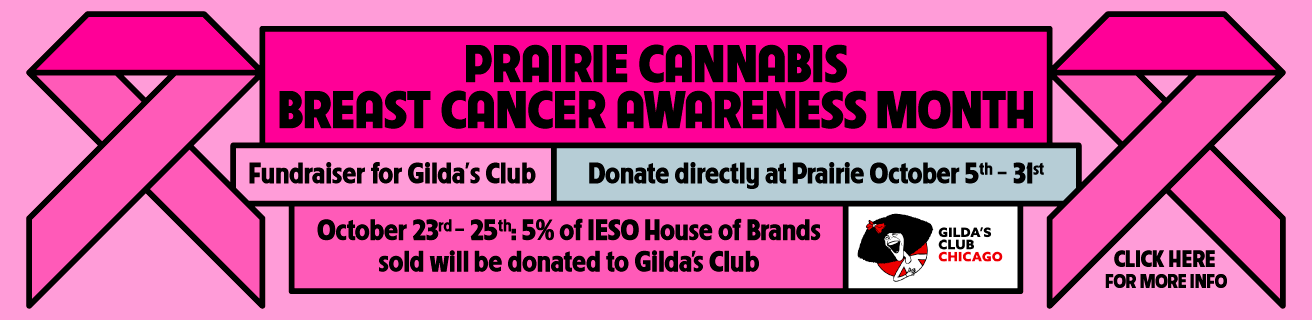 Prairie Cannabis - Chicago South Loop Marketing Banner