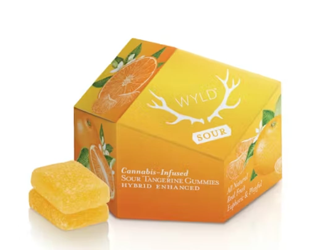 Sour Tangerine Hybrid Enhanced Gummies | 100mg