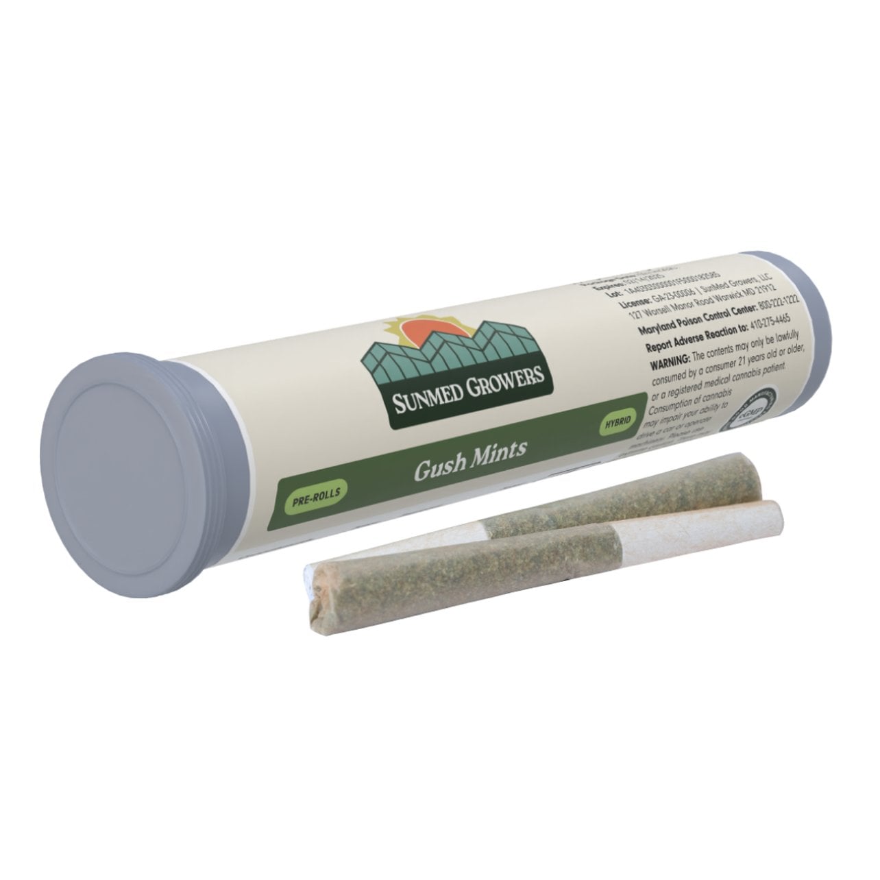 Gush Mints Pre-Roll 0.5g 2-Pack