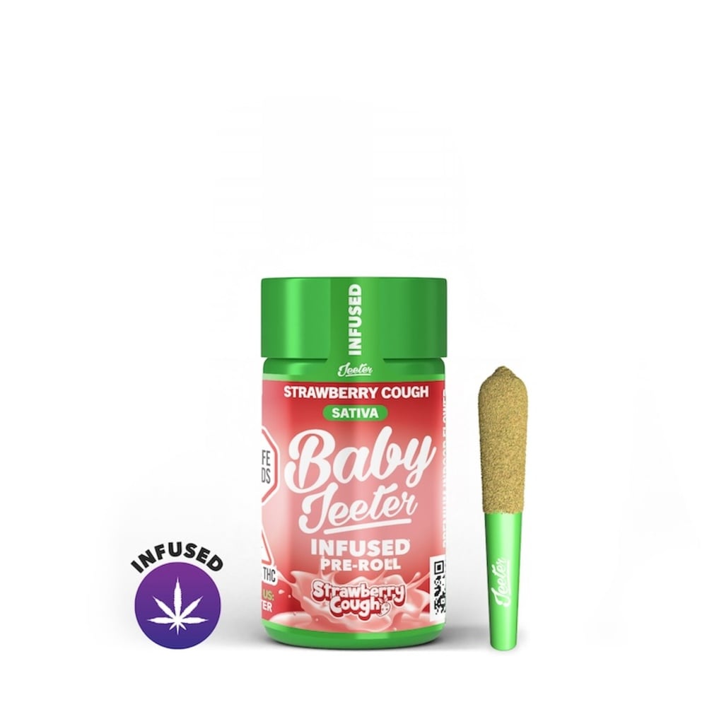Jeeter - Strawberry Cough (S) Infused Baby Jeeter 0.5g 5pk (2.5g) Jeeter - Strawberry Cough (S) Infused Baby Jeeter 0.5g 5pk (2.5g)