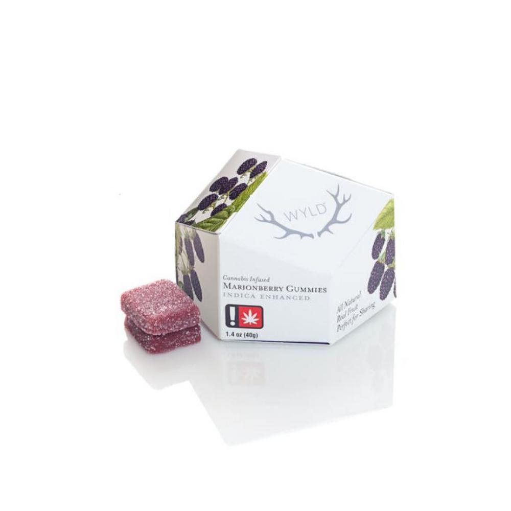 Marionberry Indica Enhanced Gummies (100mg THC)