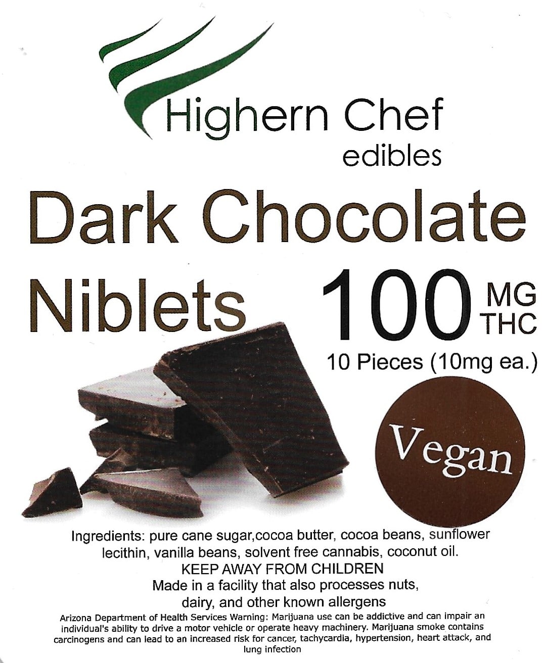 Dark Chocolate [10pk] (100mg)