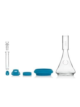 GRAV® Accessory Set for Deco Water Pipe in Silicone - Blue