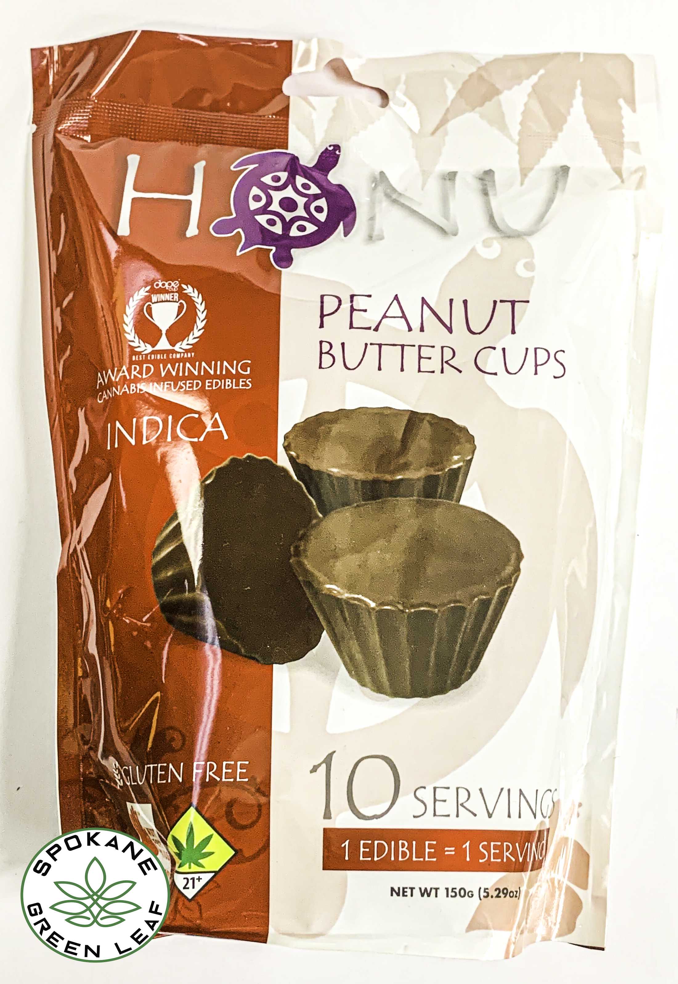 Peanut Butter Cups - Indica [10pk] (100mg)