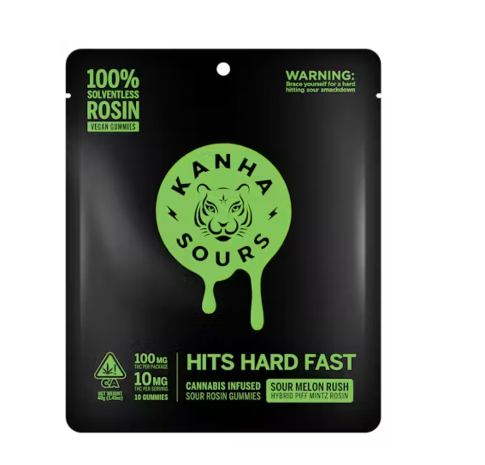 Sour Melon Rush [10pk] (100mg)