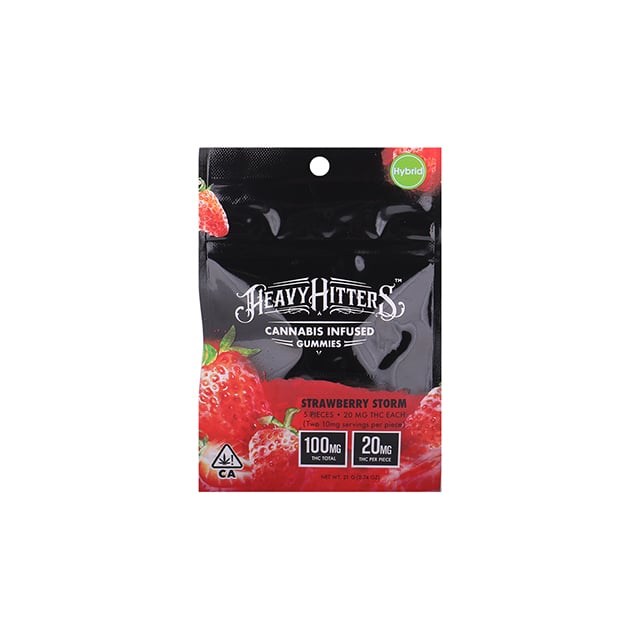 Strawberry Storm - Hybrid [5pk] (100mg)