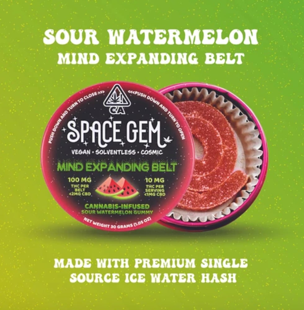 Mind Expanding Belt - Sour Watermelon- 100mg