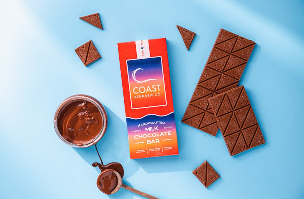Coast - Milk Chocolate Bar (100mg)