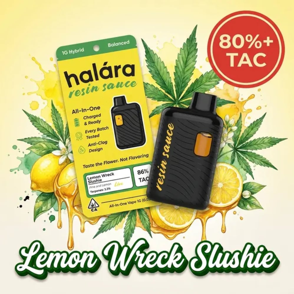 Lemon Wreck Slushie [1000mg]