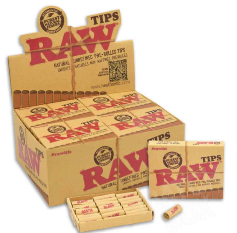 Raw Pre-Rolled Tips