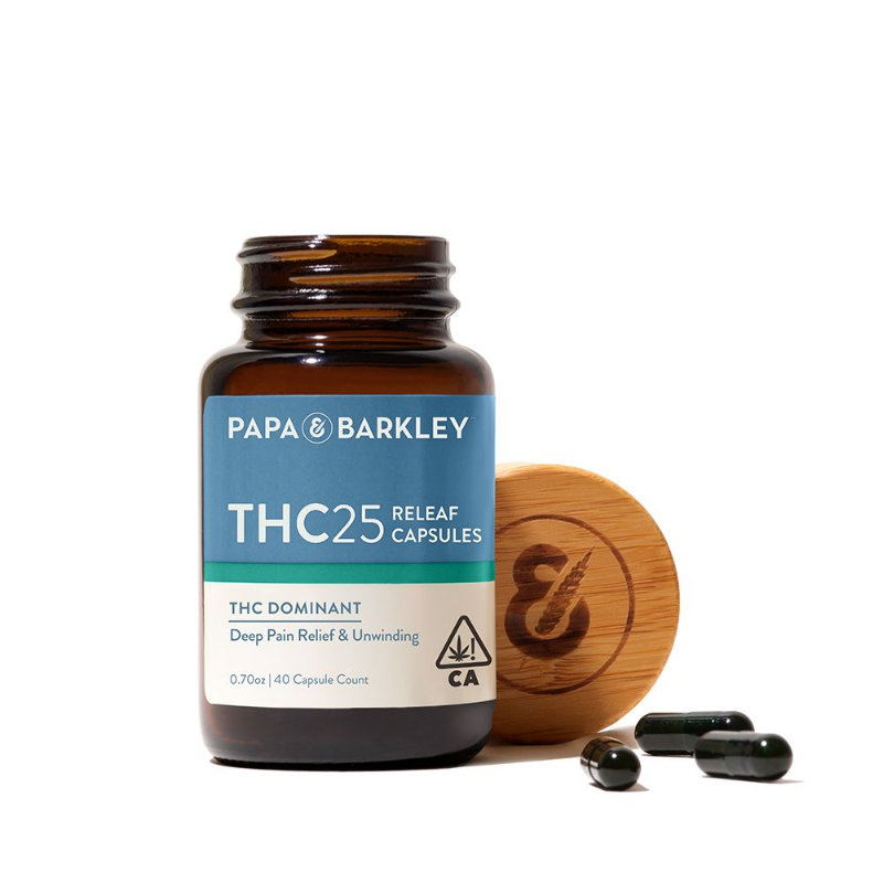 THC25 Releaf Capsules, 40ct