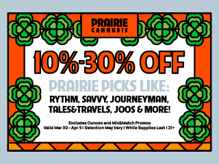 Prairie Cannabis - Chicago South Loop Marketing Banner