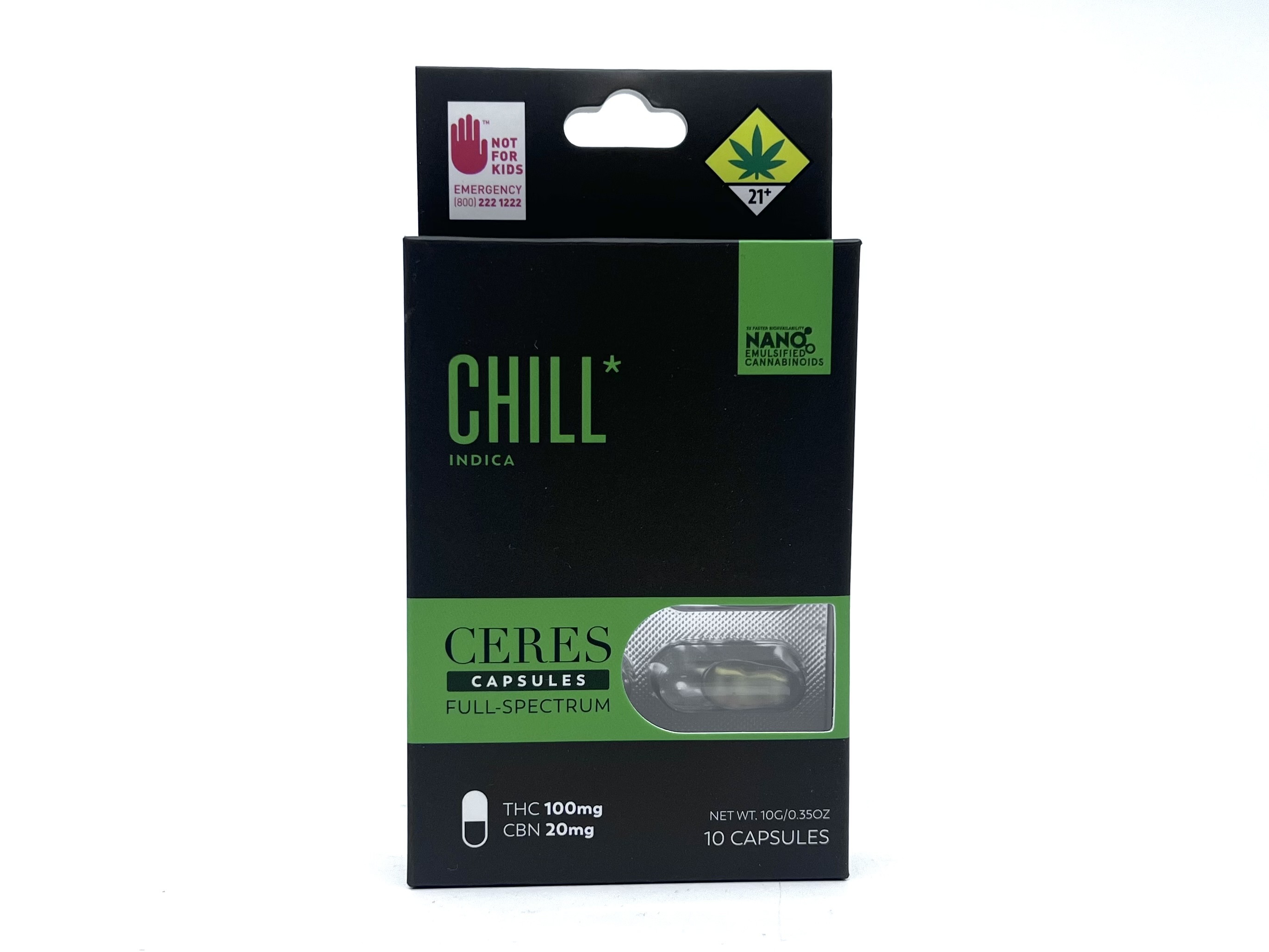 Chill - Indica [10pk] (100mg THC/20mg CBN)