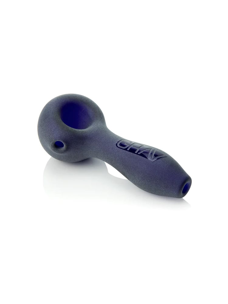 Sandblasted Spoon Blue