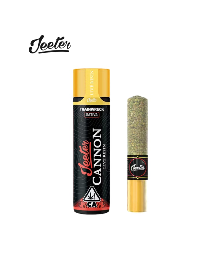 TRAINWRECK 1.3G LIVE RESIN INFUSED BABY CANNON PREROLL