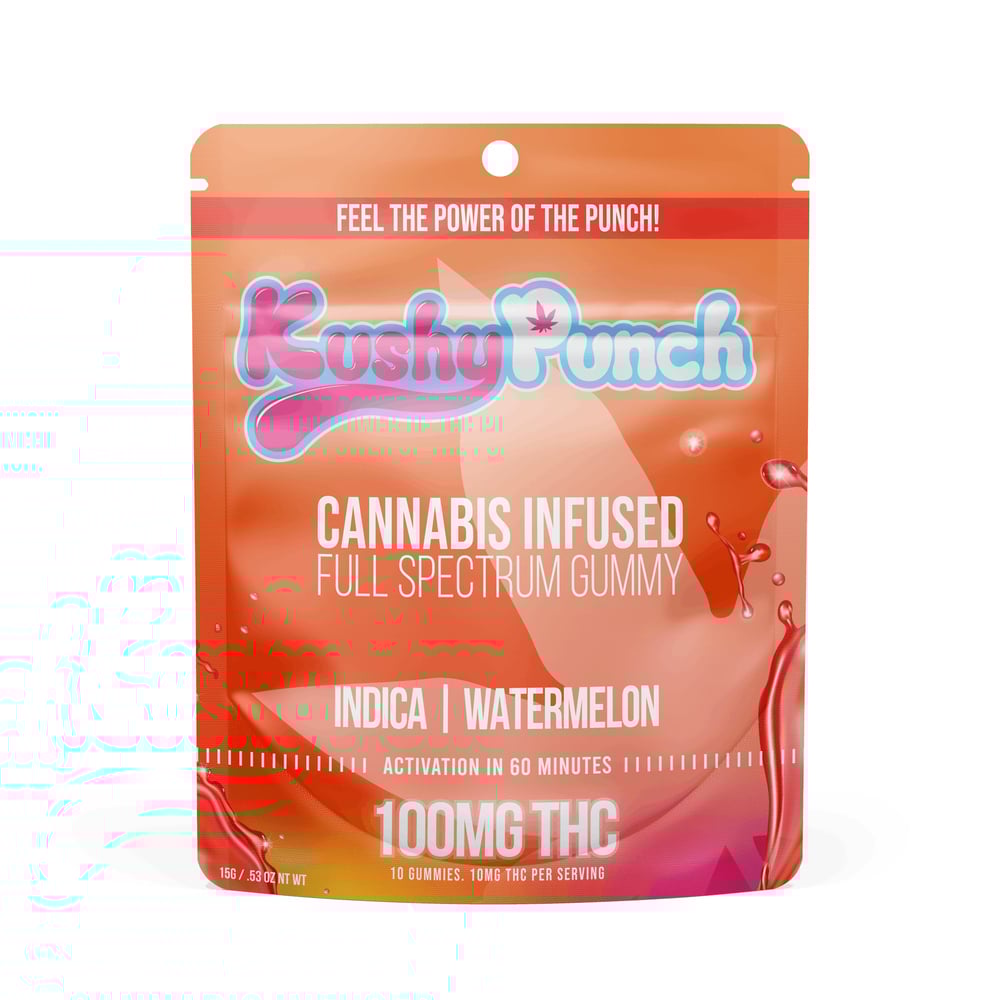 Watermelon - Indica [10pk] (100mg)
