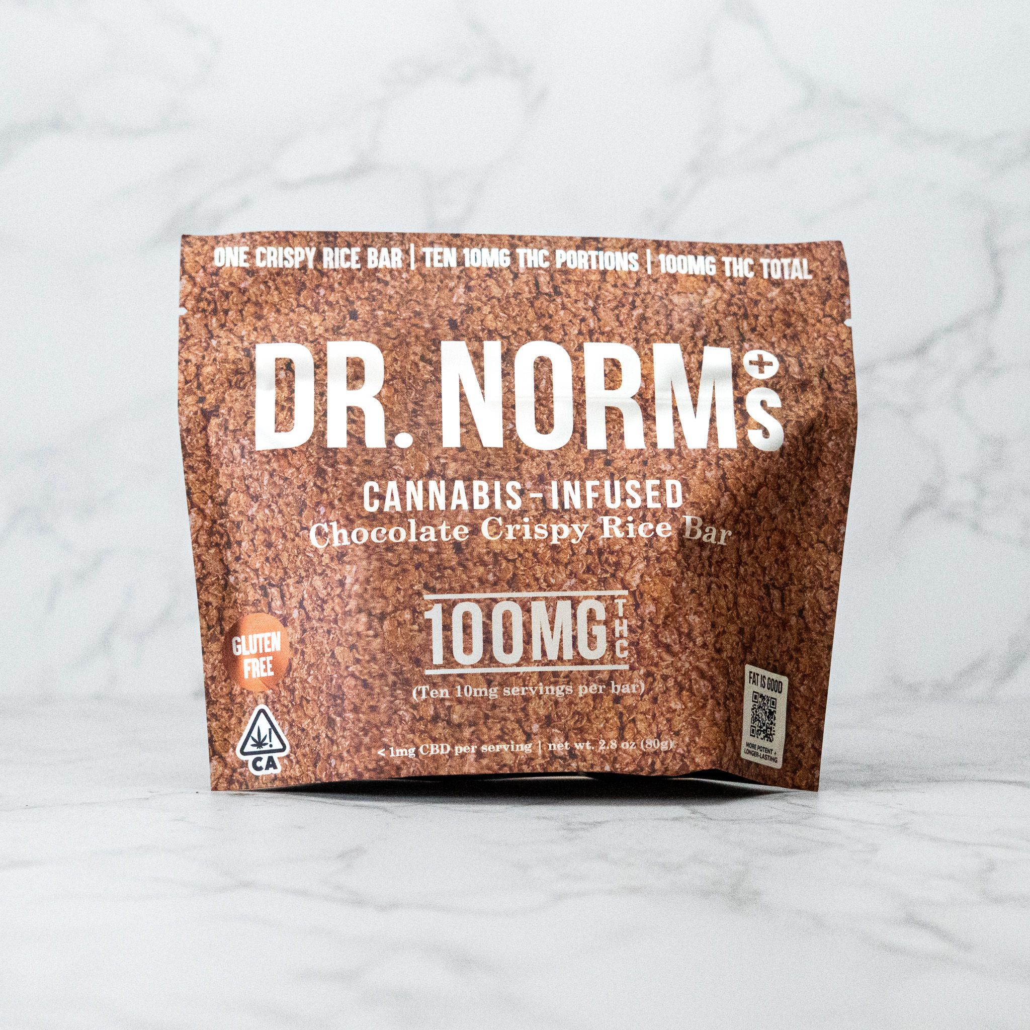 DR NORMS - CHOCOLATE RICE KRISPY TREAT - [100MG]