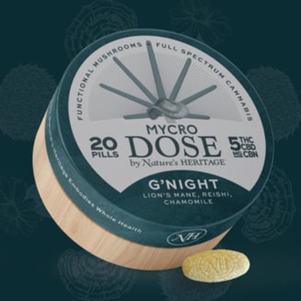 G'Night Capsules [20pk] (100mg THC/100mg CBD/100mg CBN)