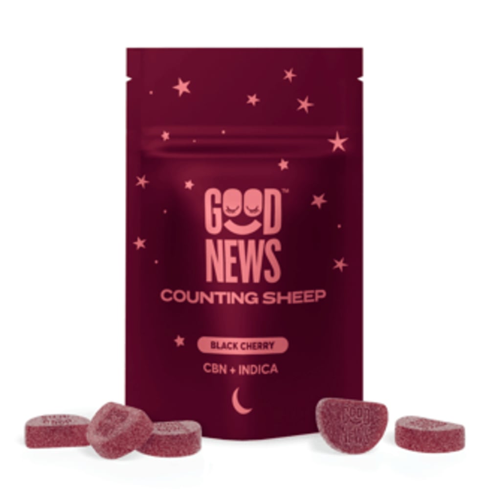 COUNTING SHEEP: Black Cherry with CBN [10pk] (100mg THC/50mg CBN)