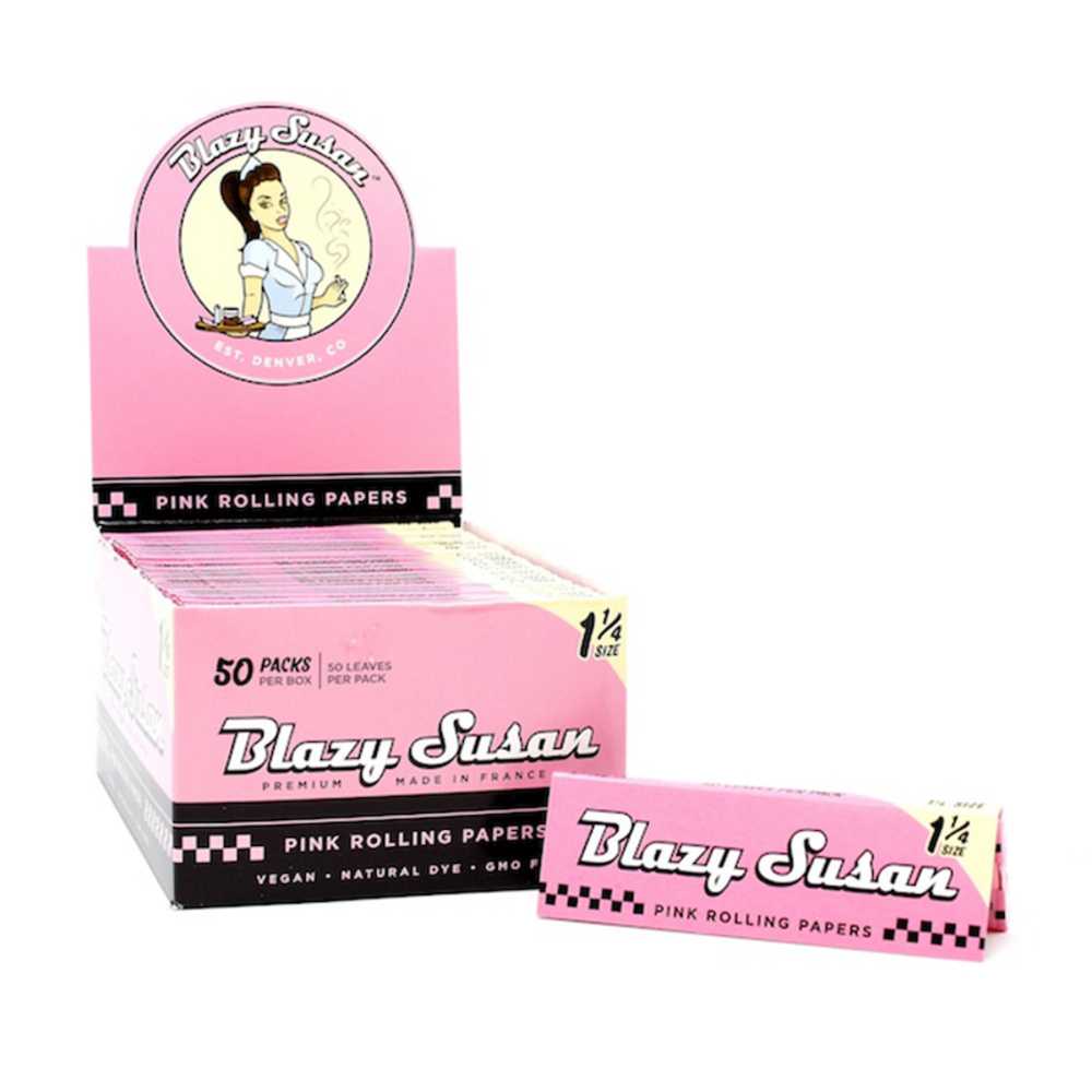 Blazy Susan - Pink Papers 1 1/4" Blazy Susan - Pink Papers 1 1/4"