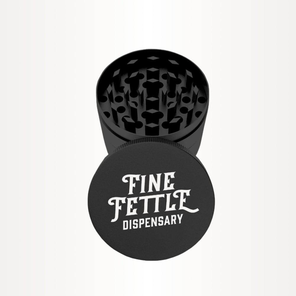 Fine Fettle - Black 56mm Aluminum 4 pc. Grinder
