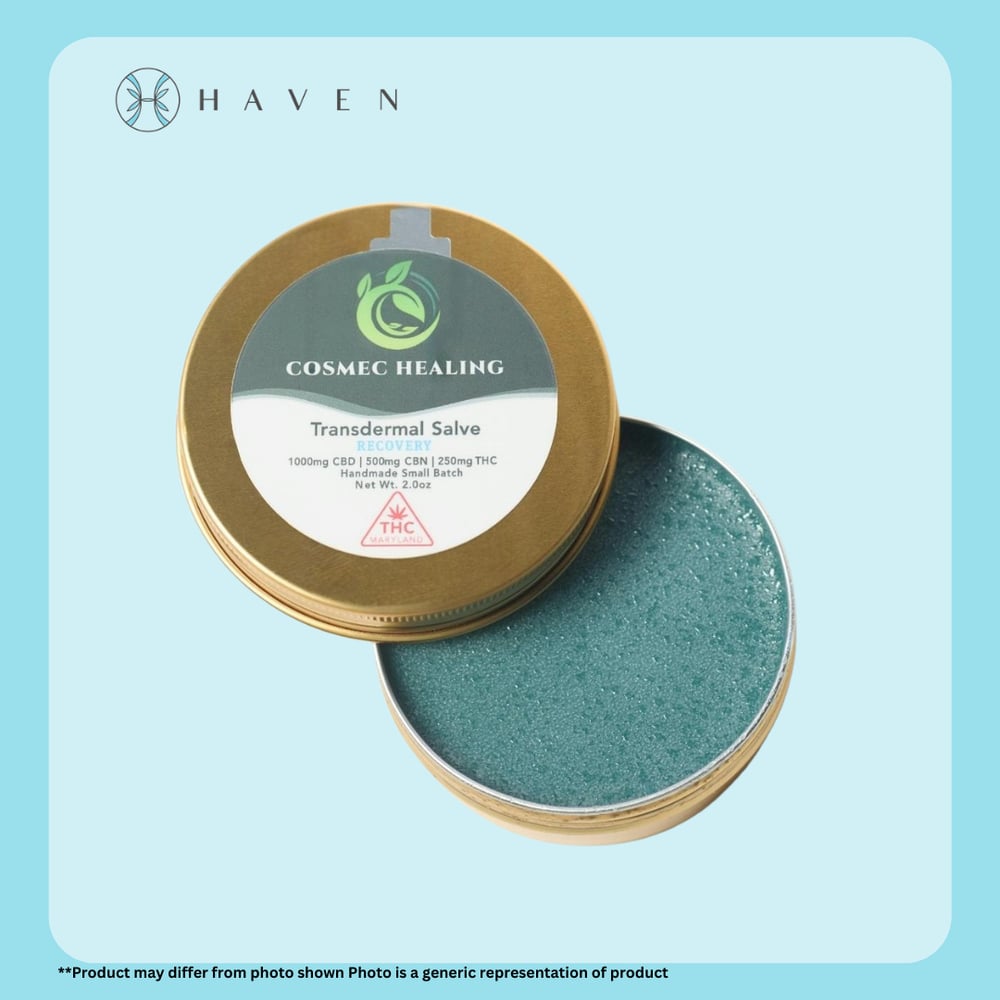 Recovery Salve Thc Cbn Cbd