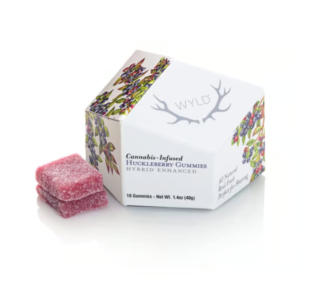 Huckleberry Hybrid Enhanced Gummies | 100mg THC