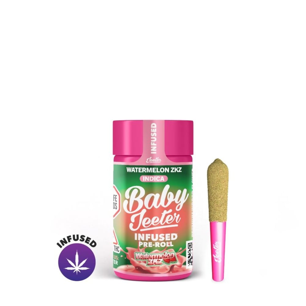 Jeeter - Watermelon ZKZ (I) Infused Baby Jeeter 0.5g 5pk (2.5g)