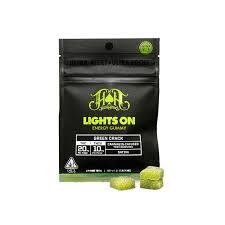 Green Crack Lights On Energy Gummies | 100mg THC - 50mg THCV