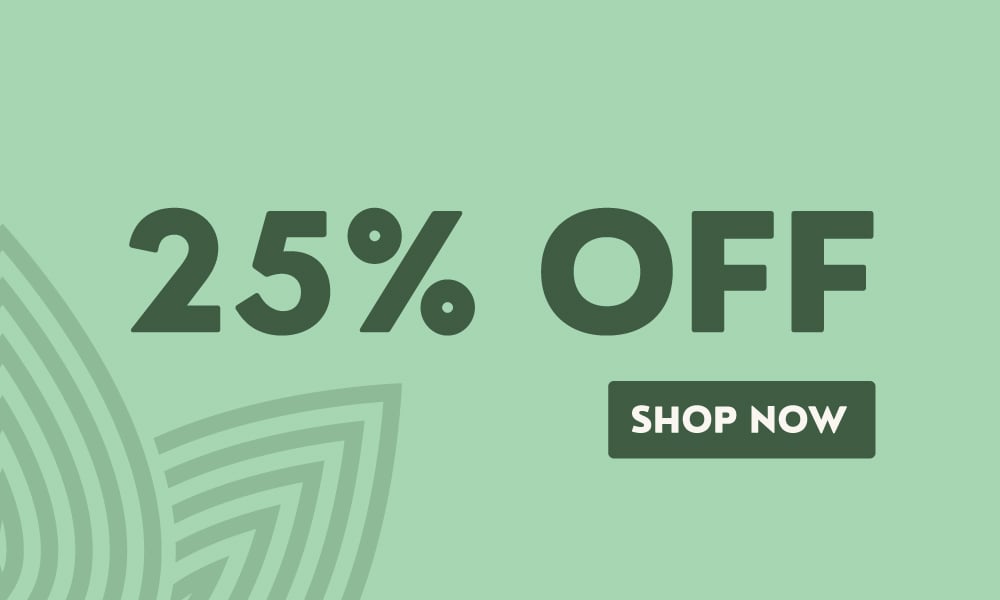 25% OFF Extra Savings  special