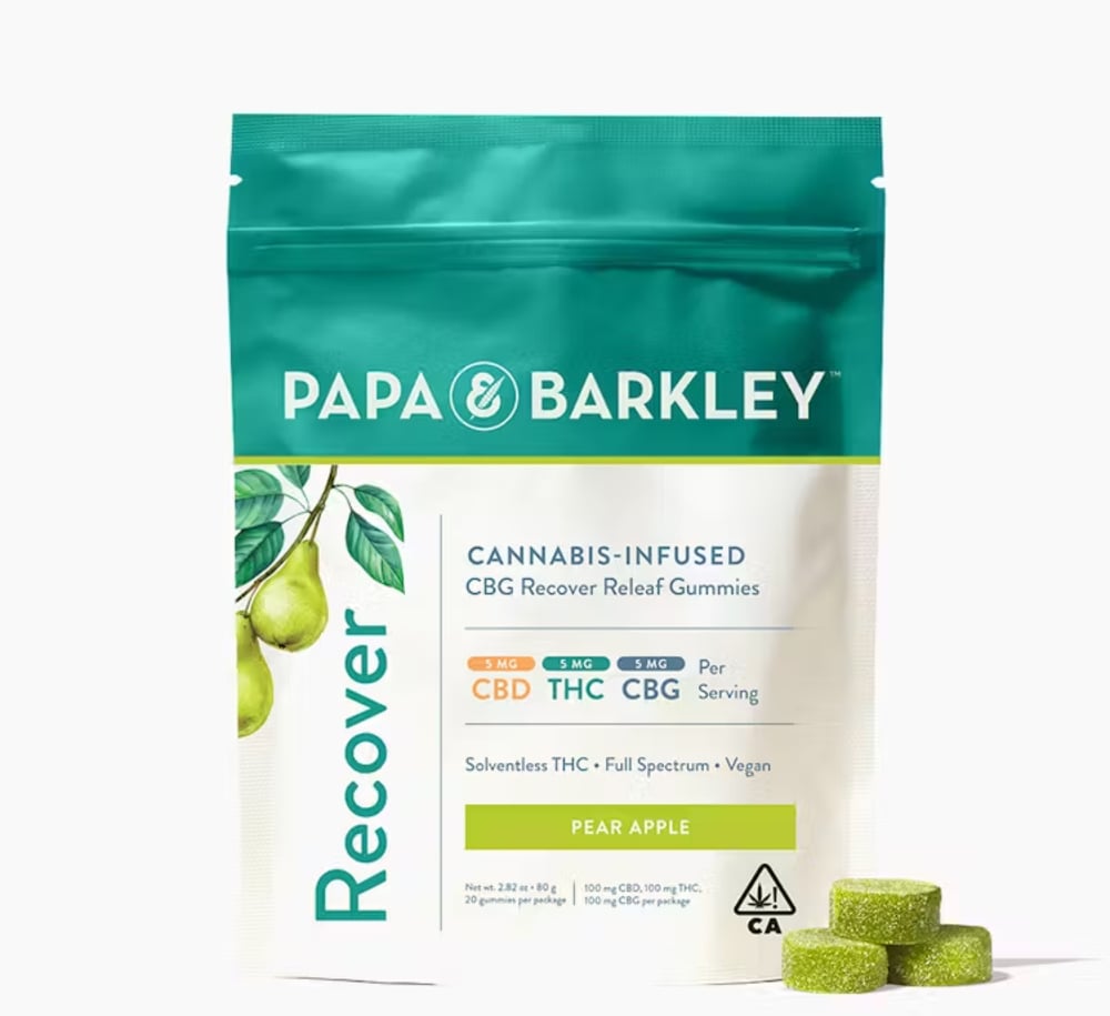 Pear Apple Recovery [20pk] (100mg CBD/100mg THC/100mg CBG)