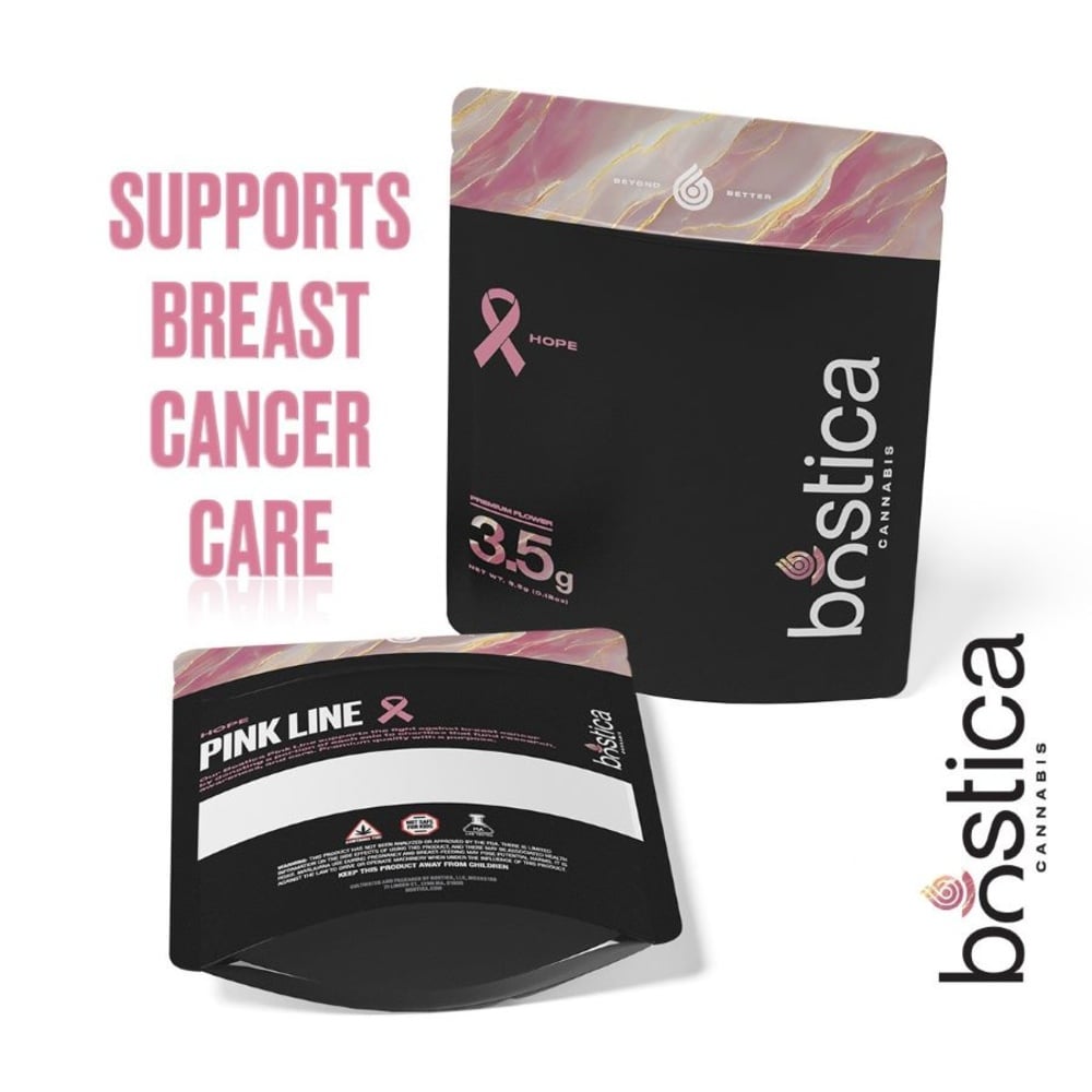 Bostica - Drip Pink Line Flower Bostica - Drip Pink Line Flower