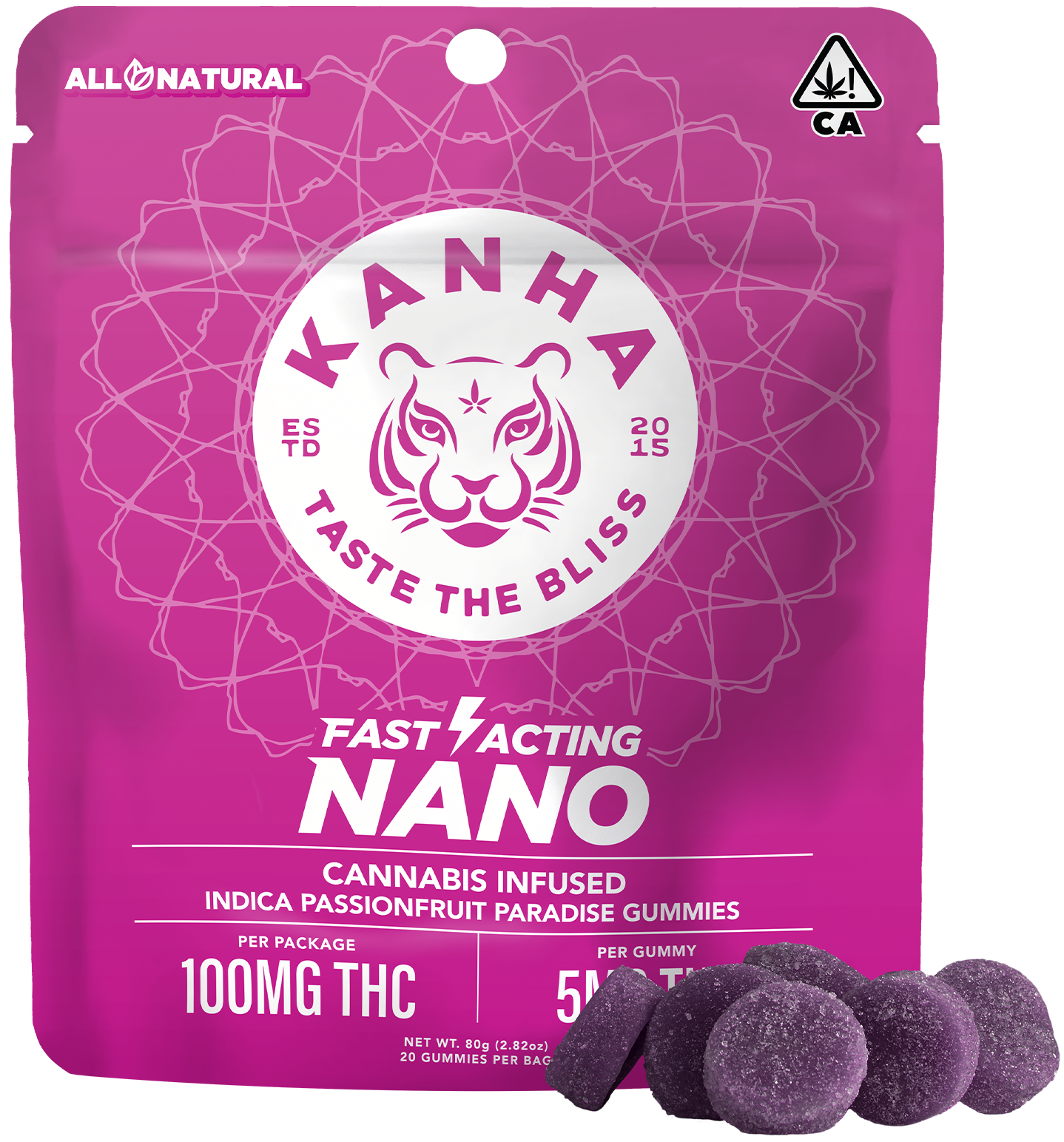 Passionfruit Paradise - Indica [20pk] (100mg)