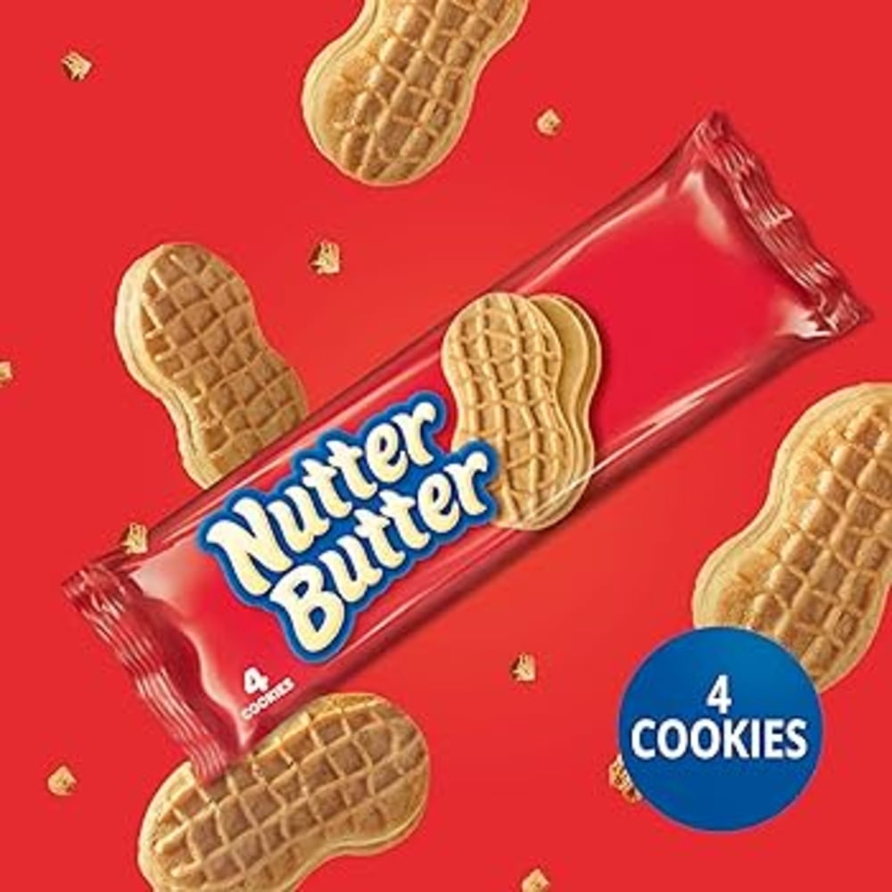 Nabisco Nutter Butter 4-Count (1.9 oz.) Cookie Pack