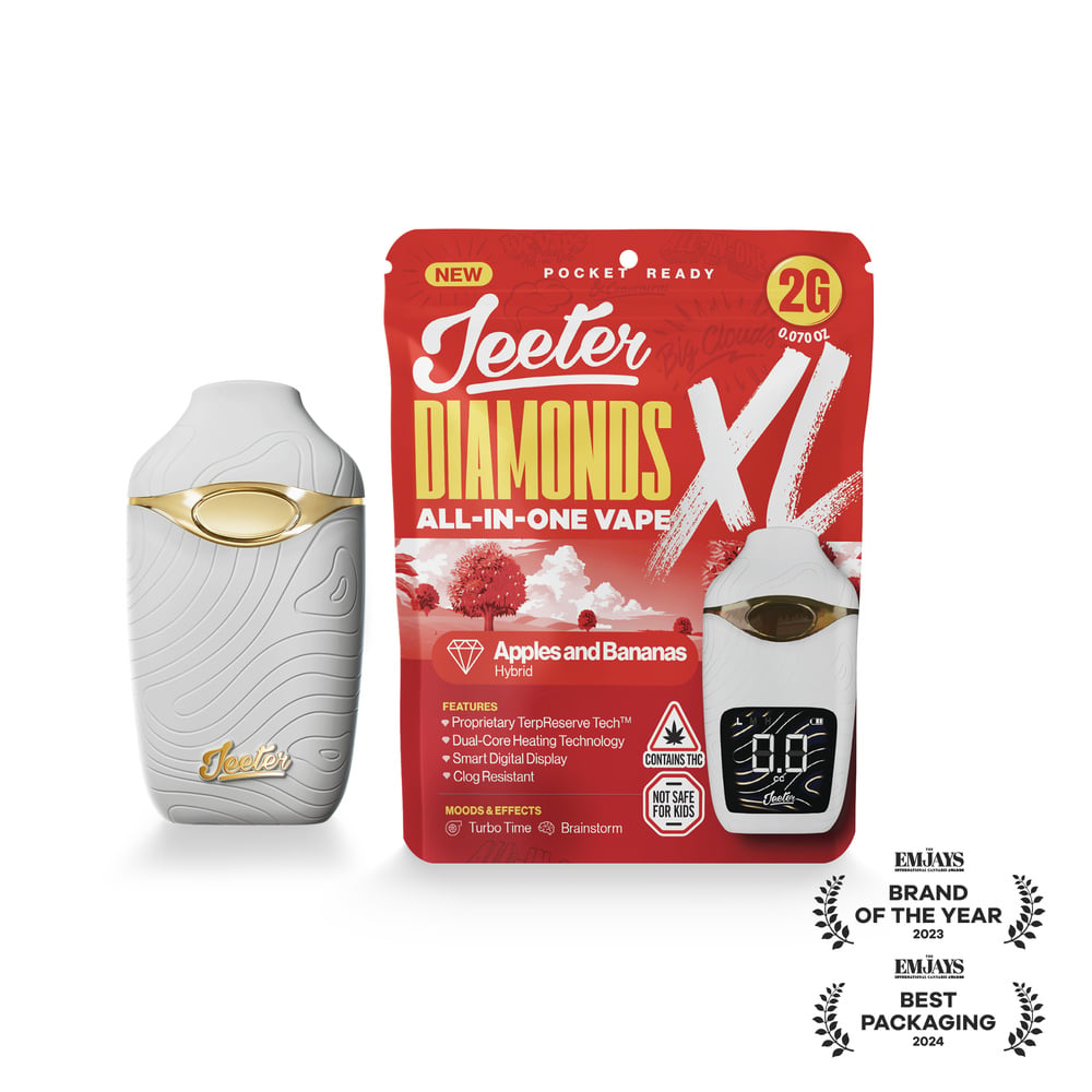 Jeeter - Apples and Bananas (H) Liquid Diamond Disposable Vape (2g)