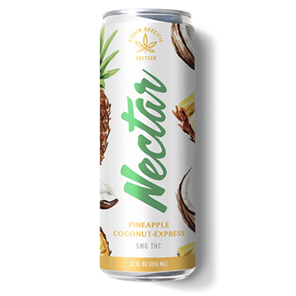 Nectar - Pineapple Coconut Express Seltzer (5mg) [12oz]