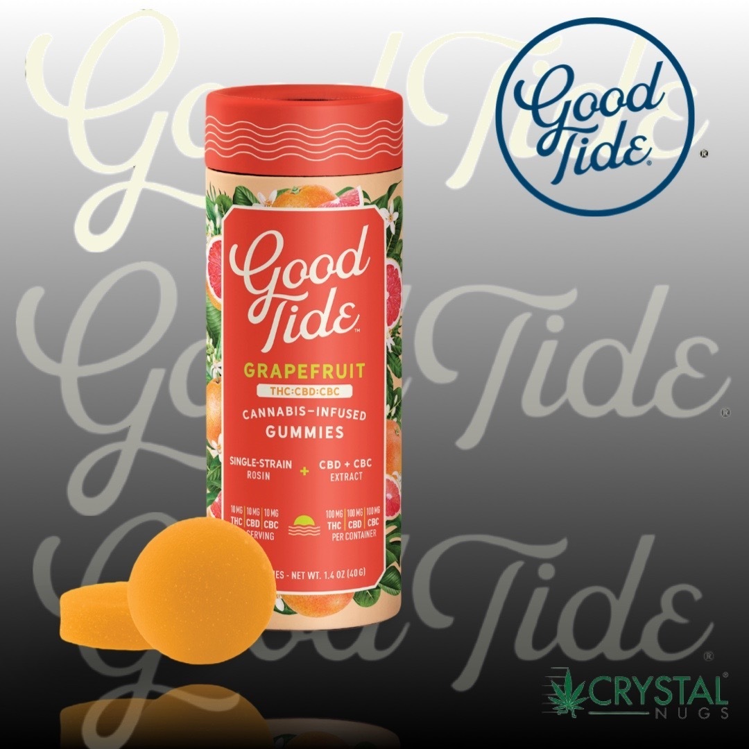 Grapefruit 1:1:1 CBD + CBC Single-Strain Rosin Gummies | Blissful | 100mg