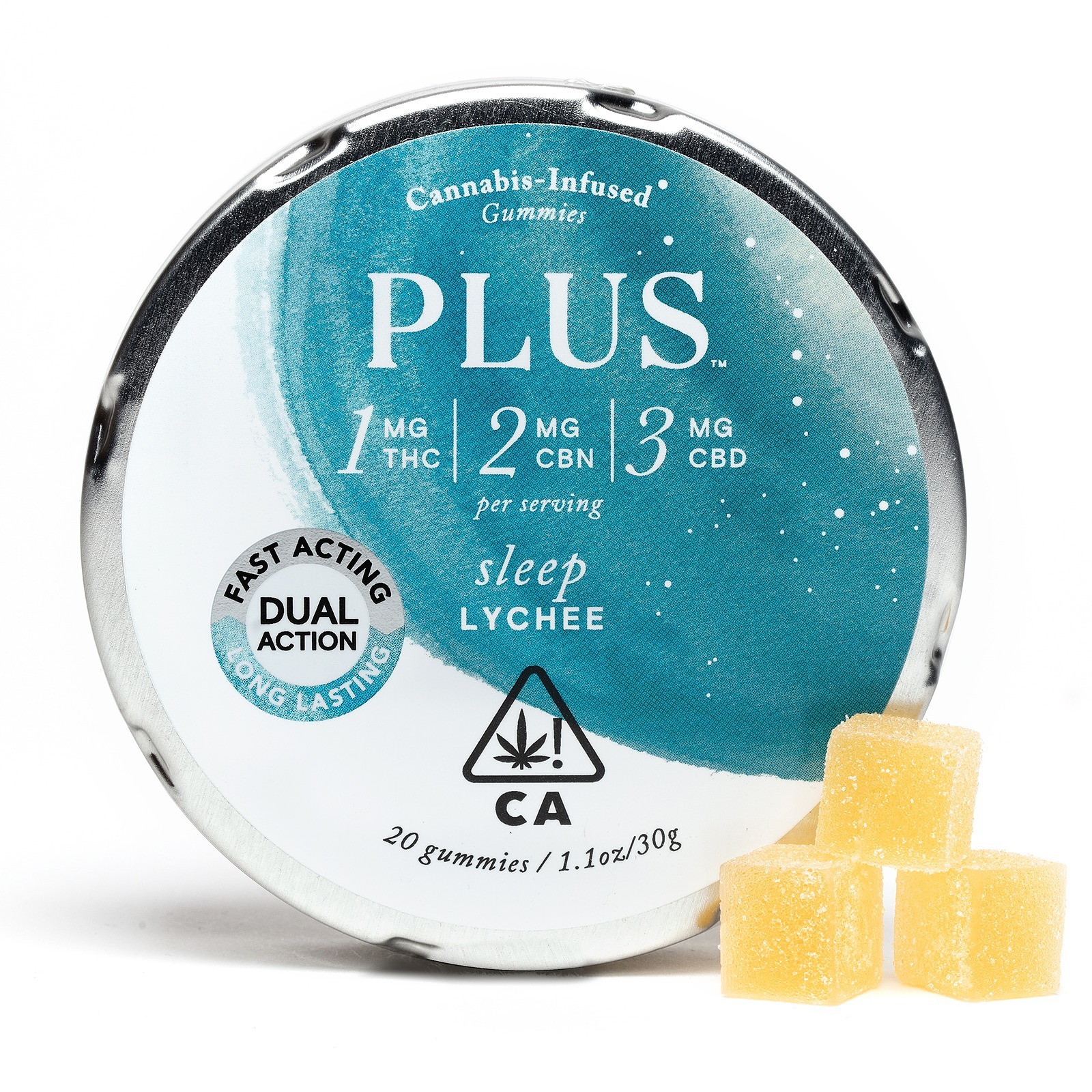 Lychee Sleep 1:2:3 Gummies [Solventless Rosin 20pk]