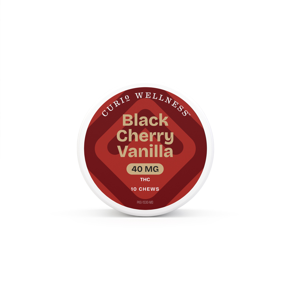 Black Cherry Vanilla Chews | 400mg | 10-Pack