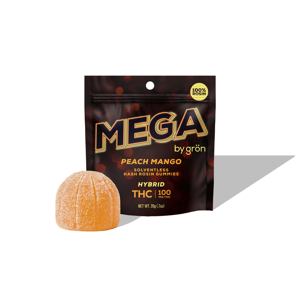 THC Peach Mango Mega Pearl (100mg)