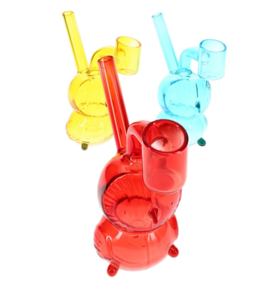 4.5" GLASS OWL DAB RIG 4.5" GLASS OWL DAB RIG