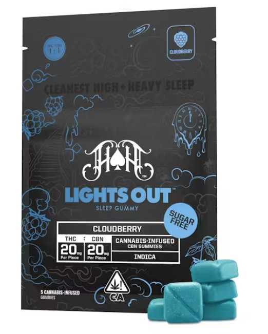 Sugar Free: Cloudberry [5pk] (100mg THC/100mg CBN)