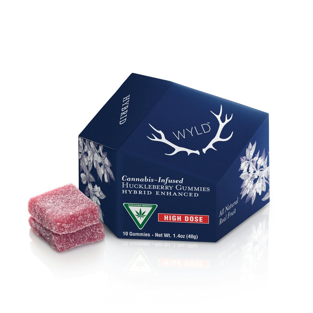 Huckleberry Hybrid Enhanced Gummies | 100mg THC