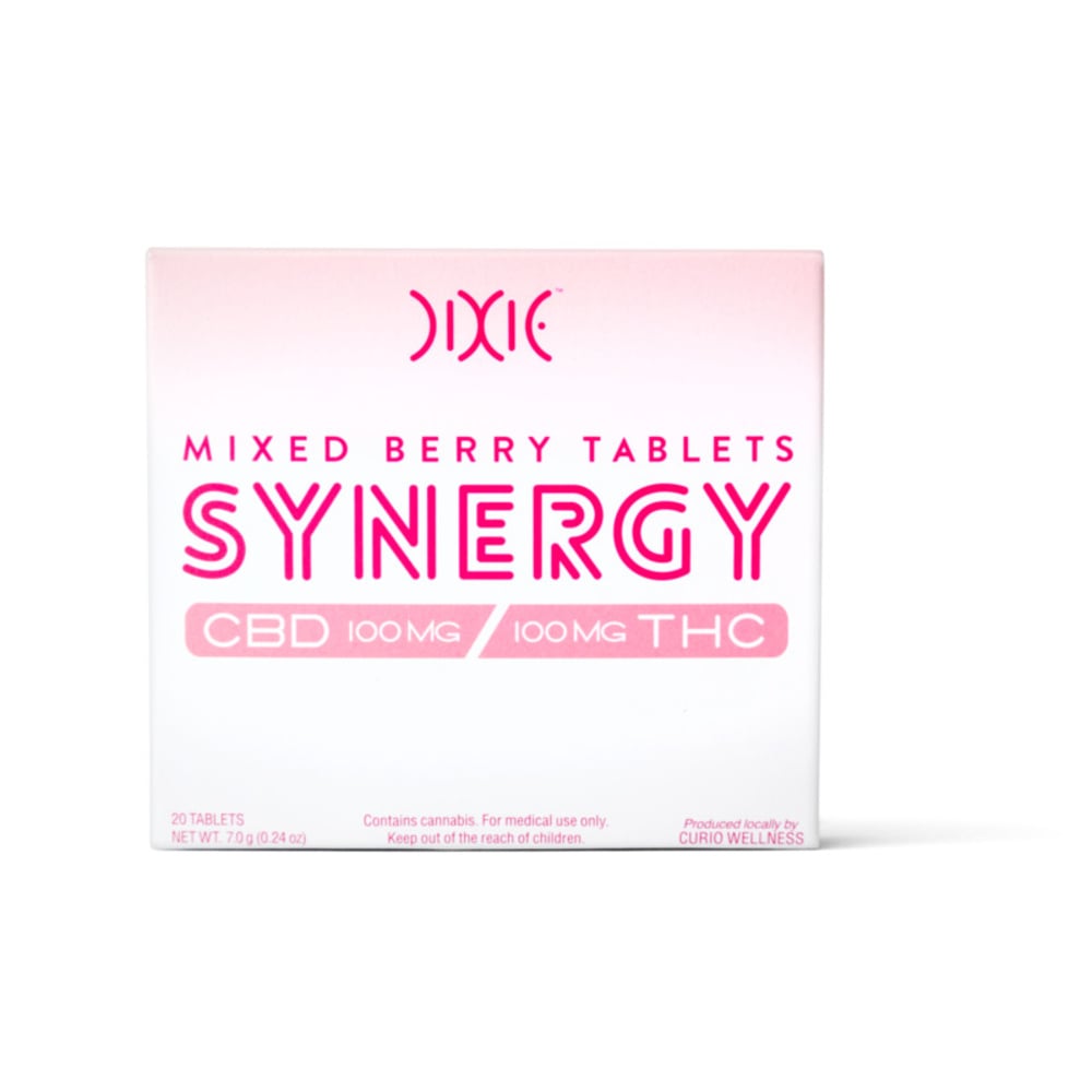 SYNERGY Mixed Berry 1:1 - [20pk] (100mg CBD/100mg THC)