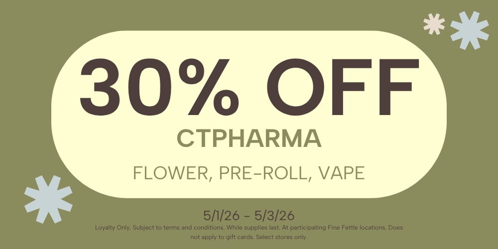 CTPharma | Flower, Pre-Rolls & Vapes | 30% Off special