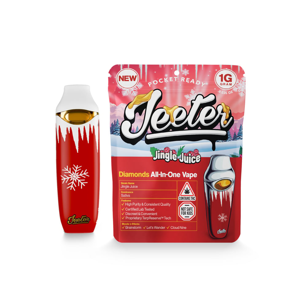 Shop Jeeter - Jingle Juice (S) Liquid Diamond Disposable Vape (1g) | Fine  Fettle
