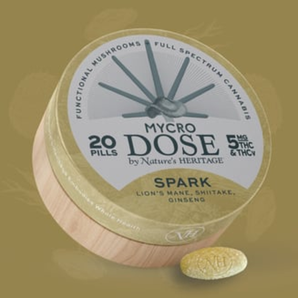 Spark Capsules [20pk] (100mg THC/100mg THCV)